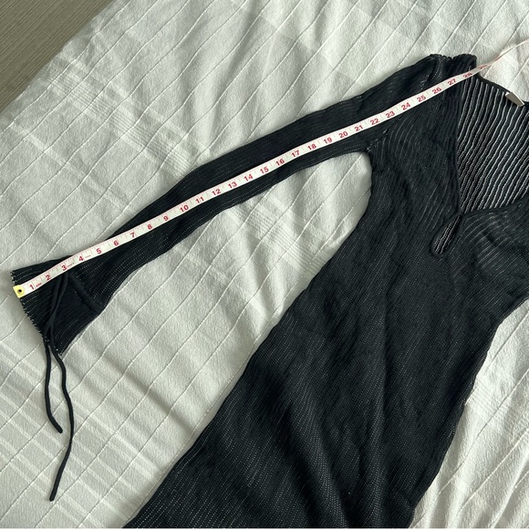 NEW ALE BY ALESSANDRA x REVOLVE Nova Sweater Dress in Black Size Small - Picture 11 of 12